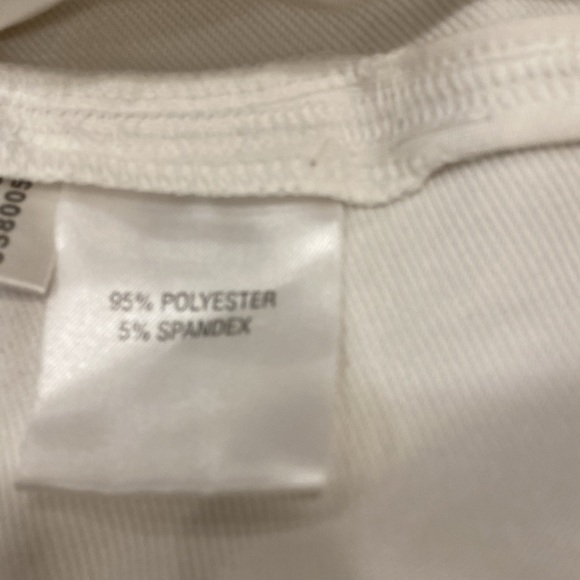 Adidas Climalite White Tennis /Golf with Built in Shorts Size 10 - Picture 8 of 9